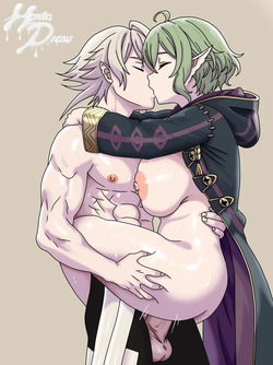 Hentadraw colored illustrations page 4