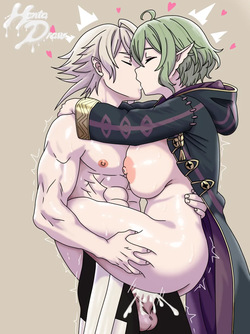 Hentadraw colored illustrations page 5