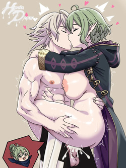 Hentadraw colored illustrations page 6