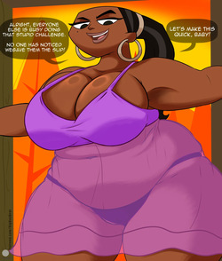 [TeenageBratwurst] Leshawna and Harold (Total Drama Island) page 5