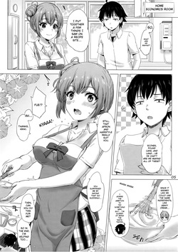 (C94) [studio A (Inanaki Shiki)] Rough sex with Yui wearing an apron. (My Teen Romantic Comedy SNAFU) page 4