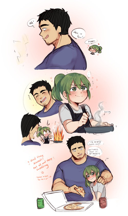 [PanQLAO] Fanarts / comics (My Senpai is Annoying!) page 6