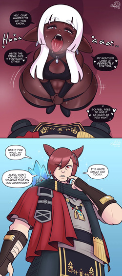 [Cobatsart] Mary Muffin: DRK Chocolate Cake (Final Fantasy XIV) Ongoing page 3