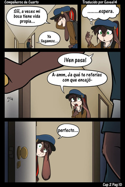 [Black-kitten] Capítulo 2: Compañeros de Cuarto page 10