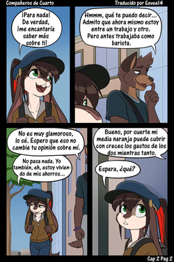 [Black-kitten] Capítulo 2: Compañeros de Cuarto page 2