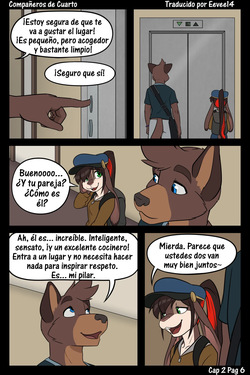 [Black-kitten] Capítulo 2: Compañeros de Cuarto page 6