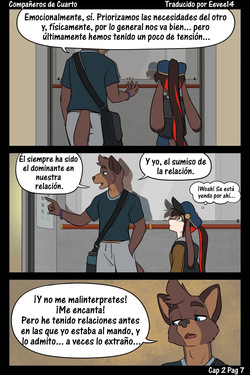 [Black-kitten] Capítulo 2: Compañeros de Cuarto page 7