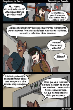 [Black-kitten] Capítulo 2: Compañeros de Cuarto page 8