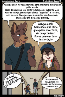 [Black-kitten] Capítulo 2: Compañeros de Cuarto page 9
