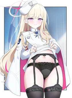 [ケケ] 連邦生徒会長(金)ぱんつ祭り (ブルーアーカイブ) page 6