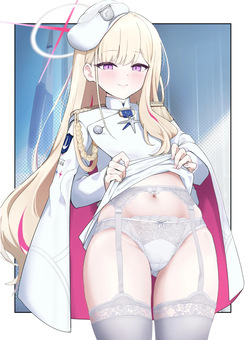 [ケケ] 連邦生徒会長(金)ぱんつ祭り (ブルーアーカイブ) page 7
