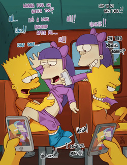 [PinchiVersus] Sherri &amp; Terri Mackleberry (The Simpsons) page 1