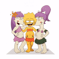[PinchiVersus] Sherri &amp; Terri Mackleberry (The Simpsons) page 6