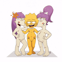 [PinchiVersus] Sherri &amp; Terri Mackleberry (The Simpsons) page 7